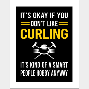 Smart People Hobby Curling Posters and Art